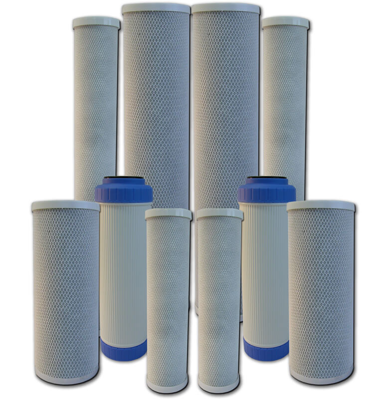 Types of activated carbon filters