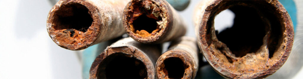 What is pipe corrosion?