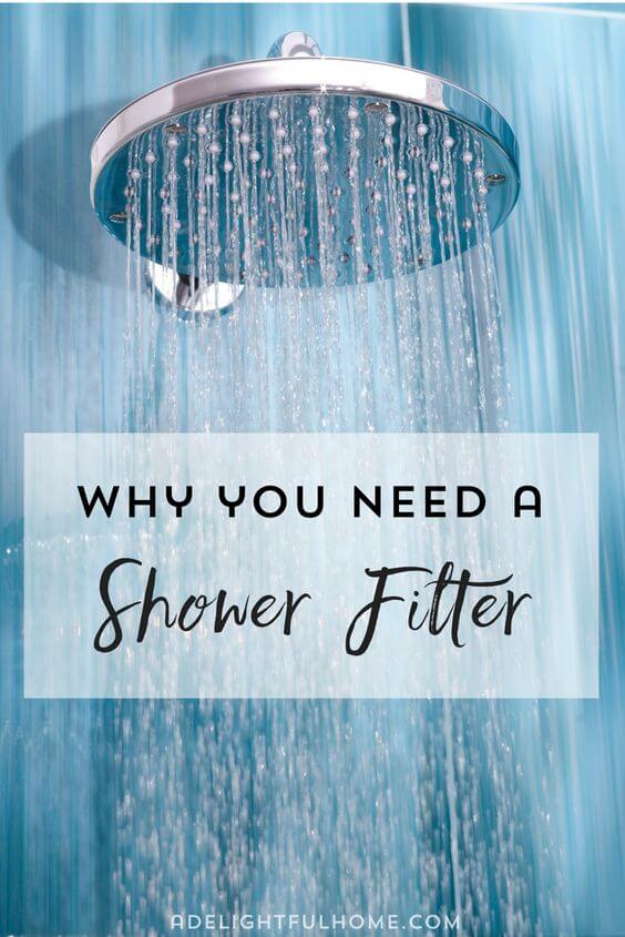 Why shower water needs to be filltered?