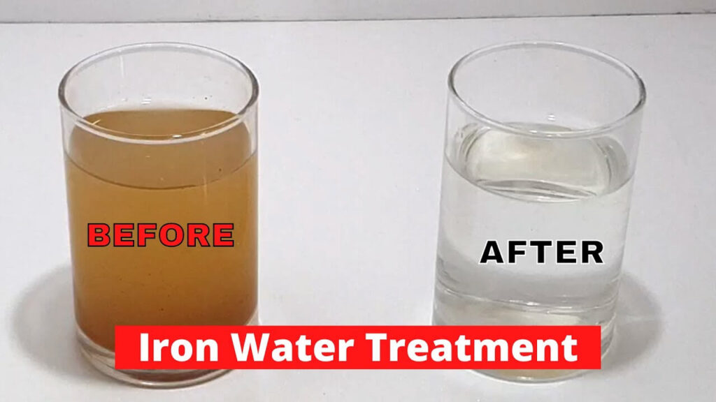 How to remove ferric iron from water?