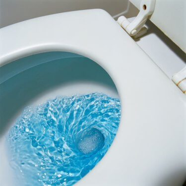 Municipal Work or Water Source Issues cause brown water in toilet