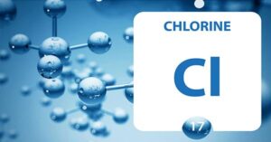 Chlorine in water