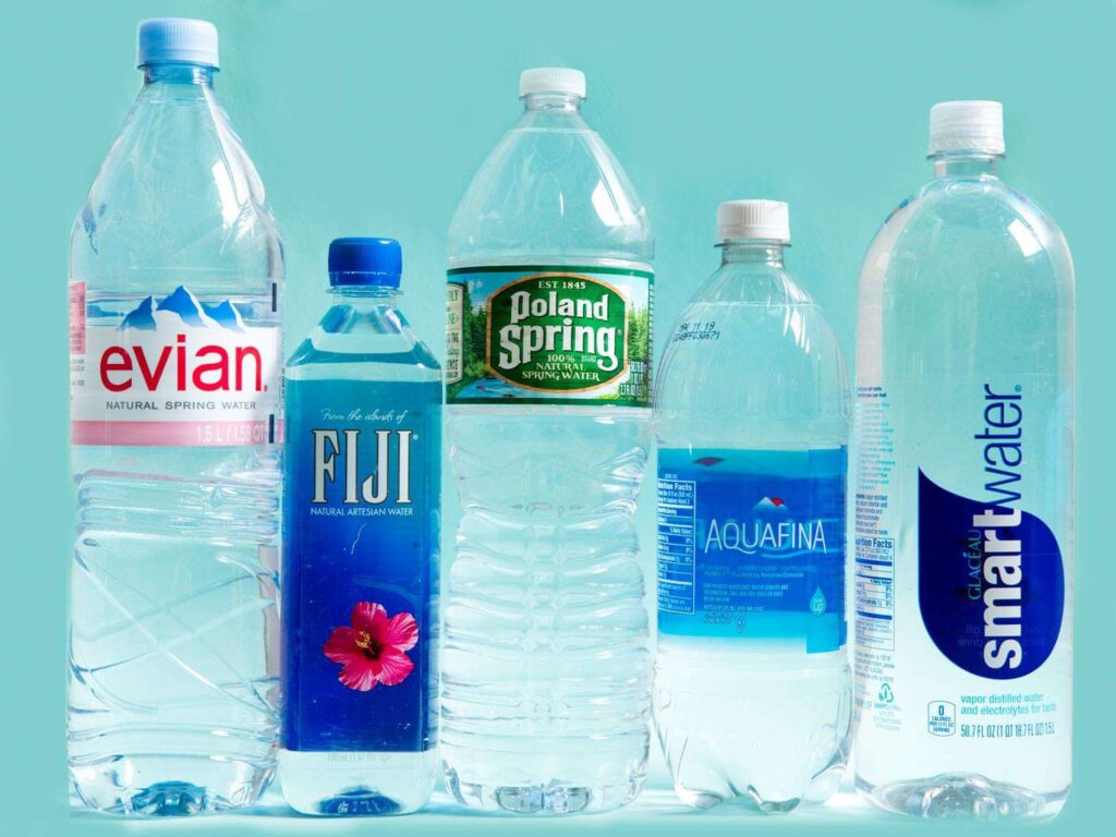 Types of Mineral Water