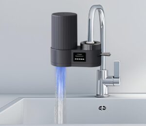 faucet water filter with foaming